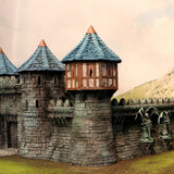 Arx Renovatur Pt. 1 - 28mm Citadel Gate, Walls, & Corner Towers by GameScape3D