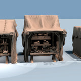 Merchant Tents Bundle by GameScape3D