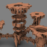 Fortified Stalactite & Bridge Compound by GameScape3D