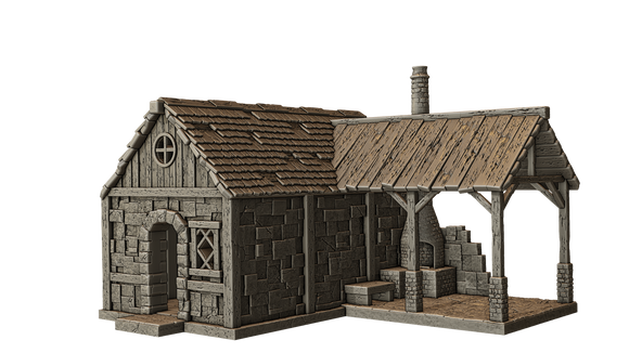 Medieval Farmhouses by Moliponchik