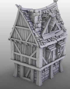 Basic 2 Story House by GameScape3D